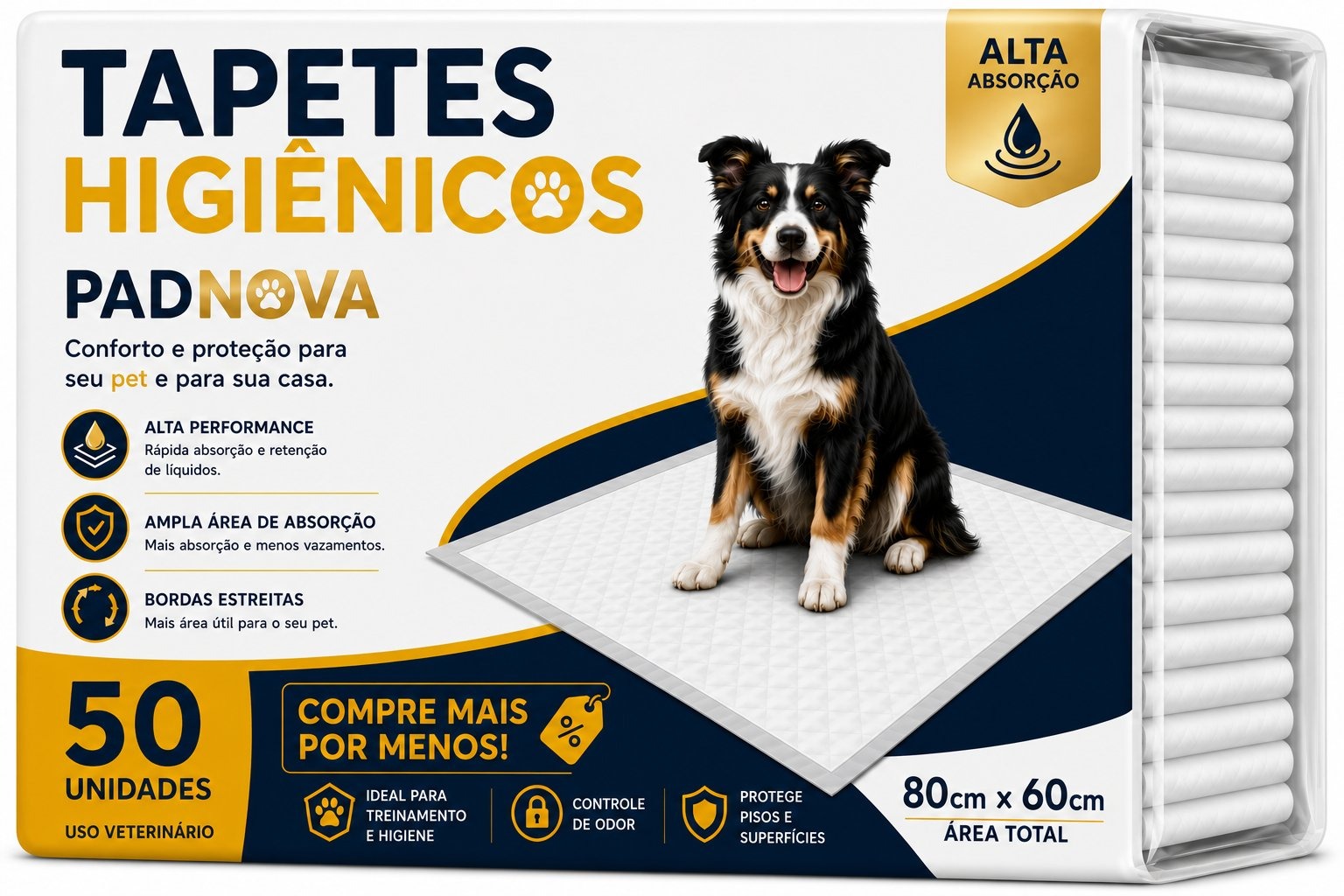 PADNOVA pet hygiene pads pack
